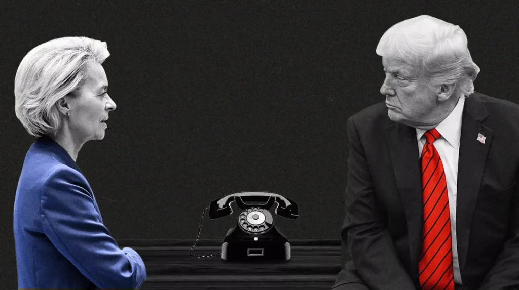 Lack of dialogue between von der Leyen and Trump impedes trade talks