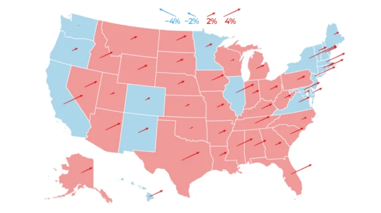 US 2020 vs 2024 vote count: Electoral Shifts And Investigation Impact