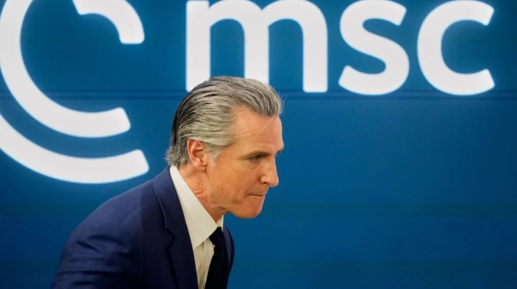 Newsom tells Europe Trump is temporary, urges allies not to panic
