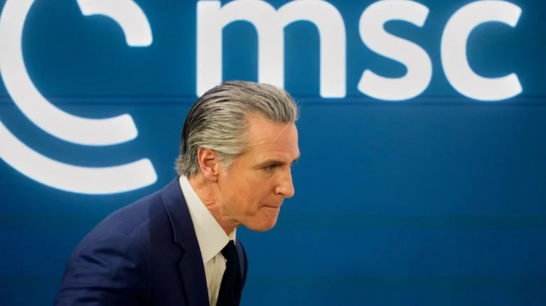 Newsom tells Europe Trump is temporary, urges allies not to panic