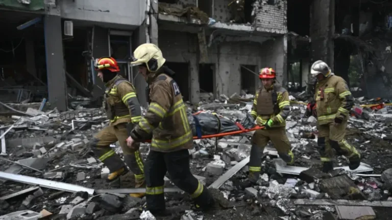 Russian Strikes on Kyiv Hit Before NATO Summit
