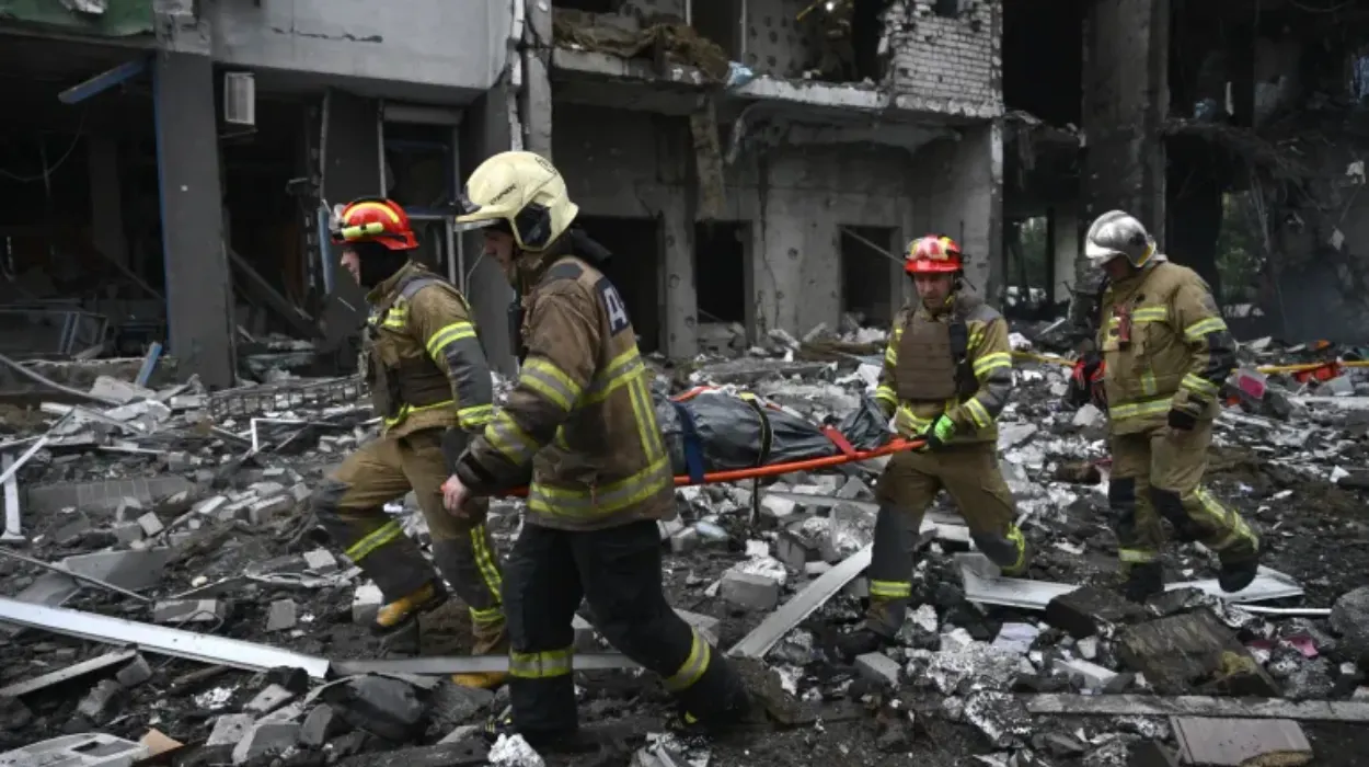 Russian Strikes on Kyiv Hit Before NATO Summit