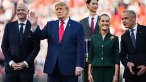 Trump Confronts Carney Wildfire Smoke, World Cup and Tariff Threats