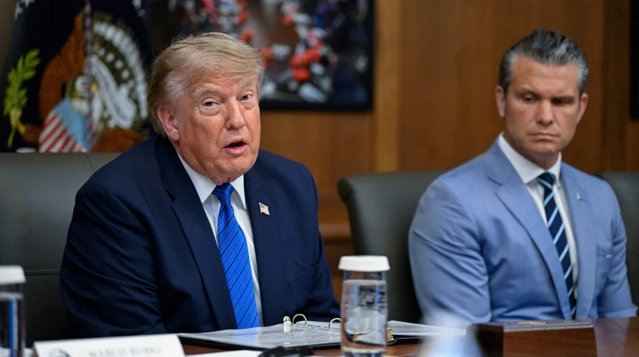 Trump-Hegseth Clash Over US Missile Shortage Amid Iran War