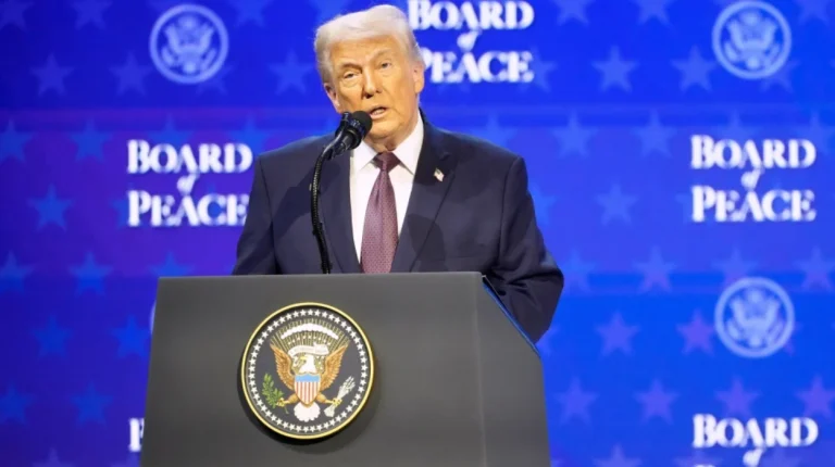 Trump to convene first meeting of his Board of Peace in Washington this month